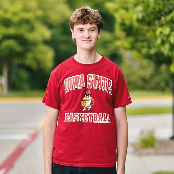 Champion® Iowa State Basketball Cy Cardinal T-Shirt